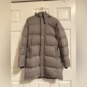 Modern Taupe midi super puff